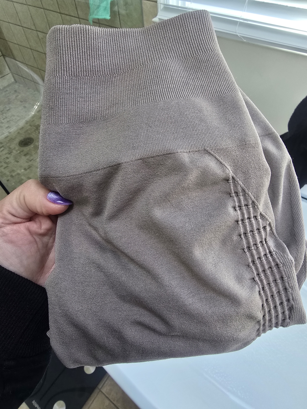 Alphalete Contour Ultra High Rise Legging - Sand - Picture 4 of 4